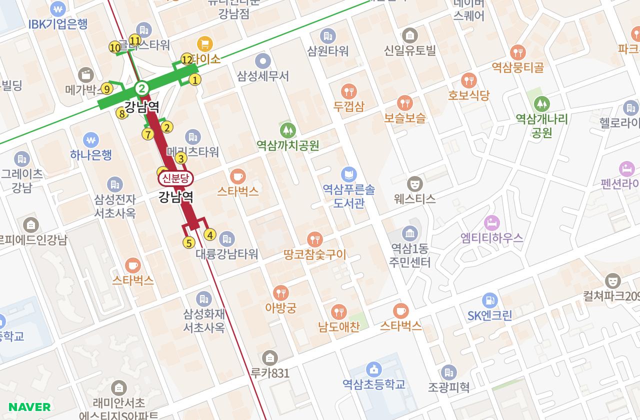 위치 지도