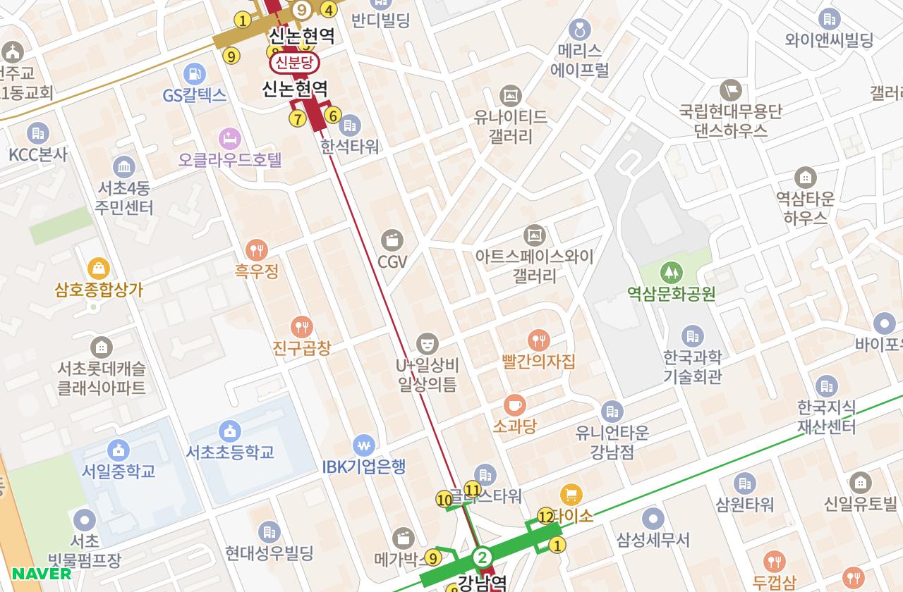 위치 지도