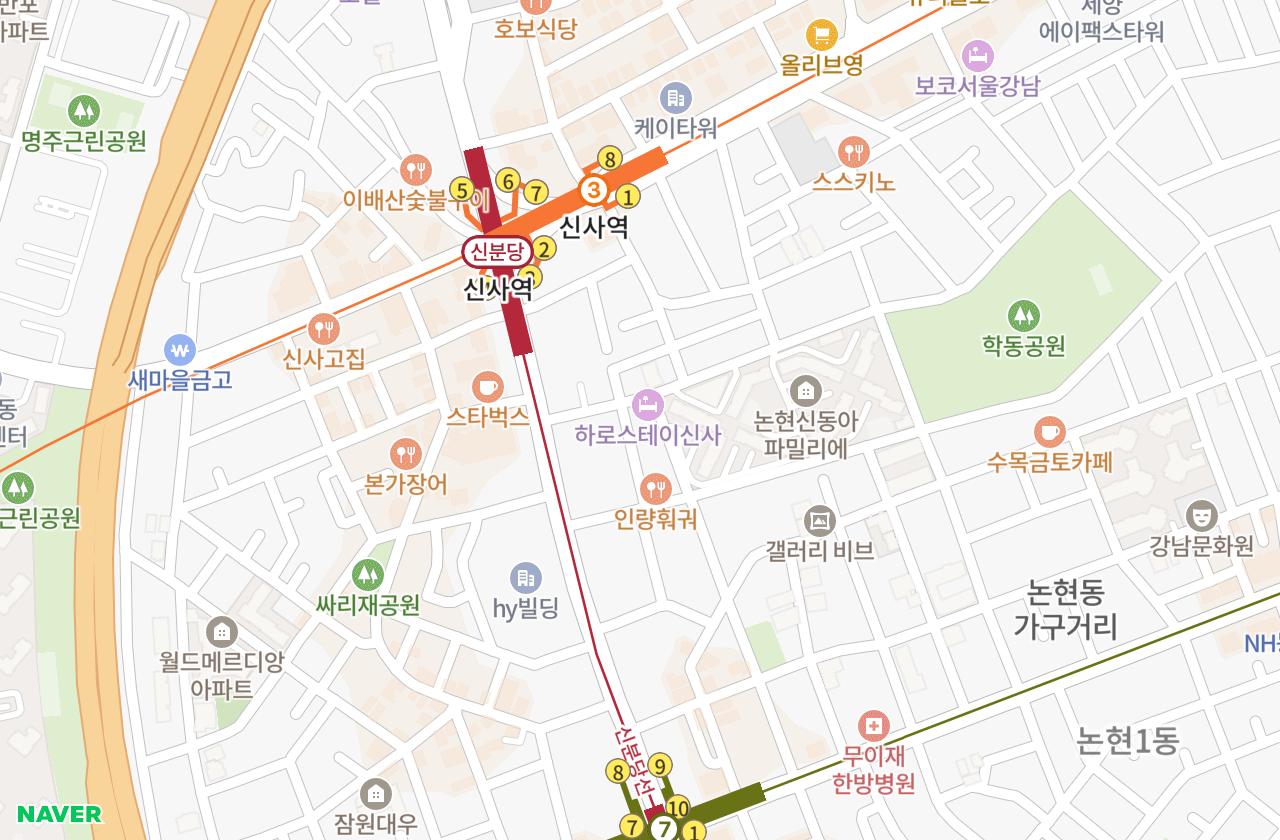 위치 지도