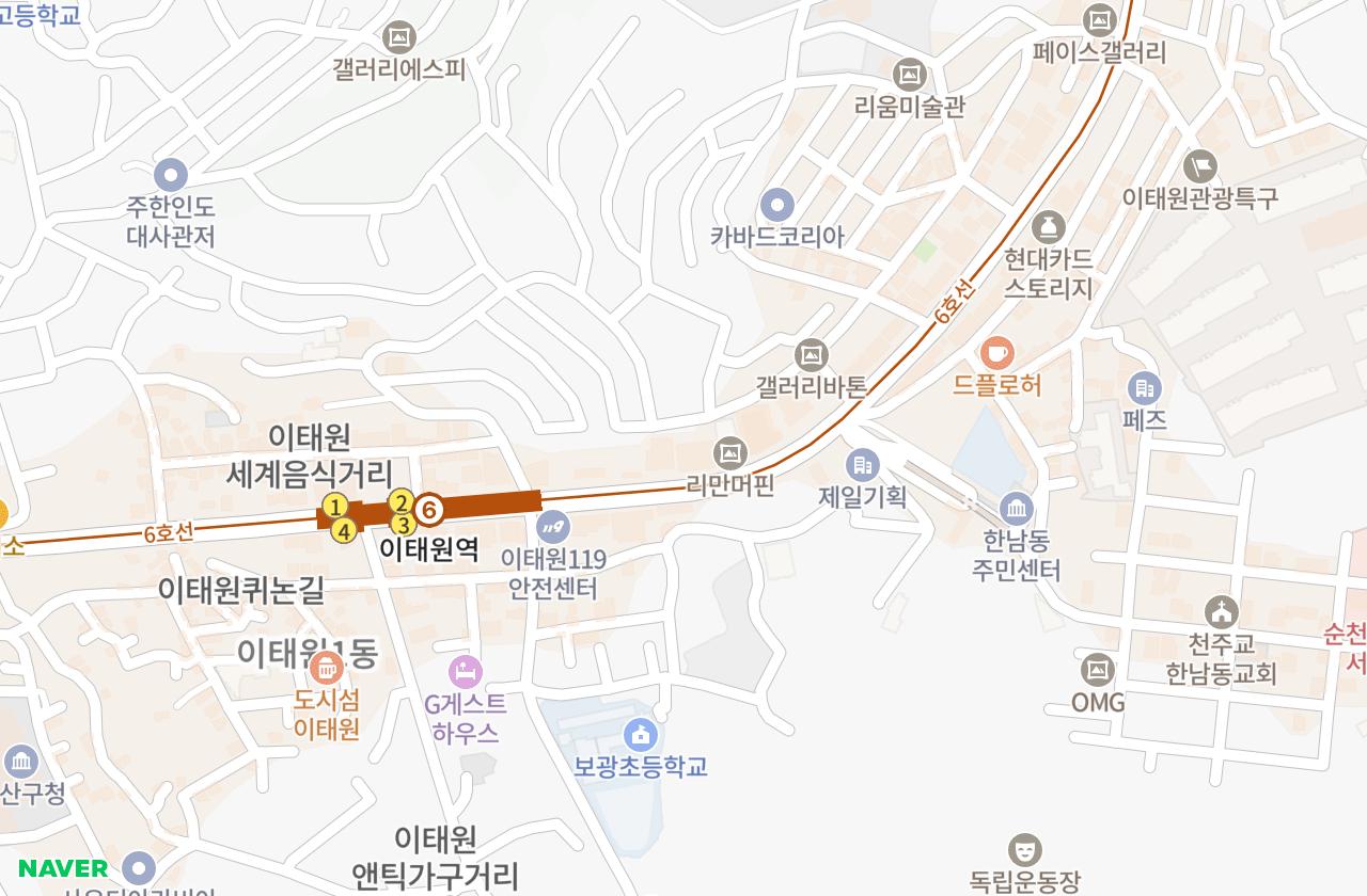 위치 지도