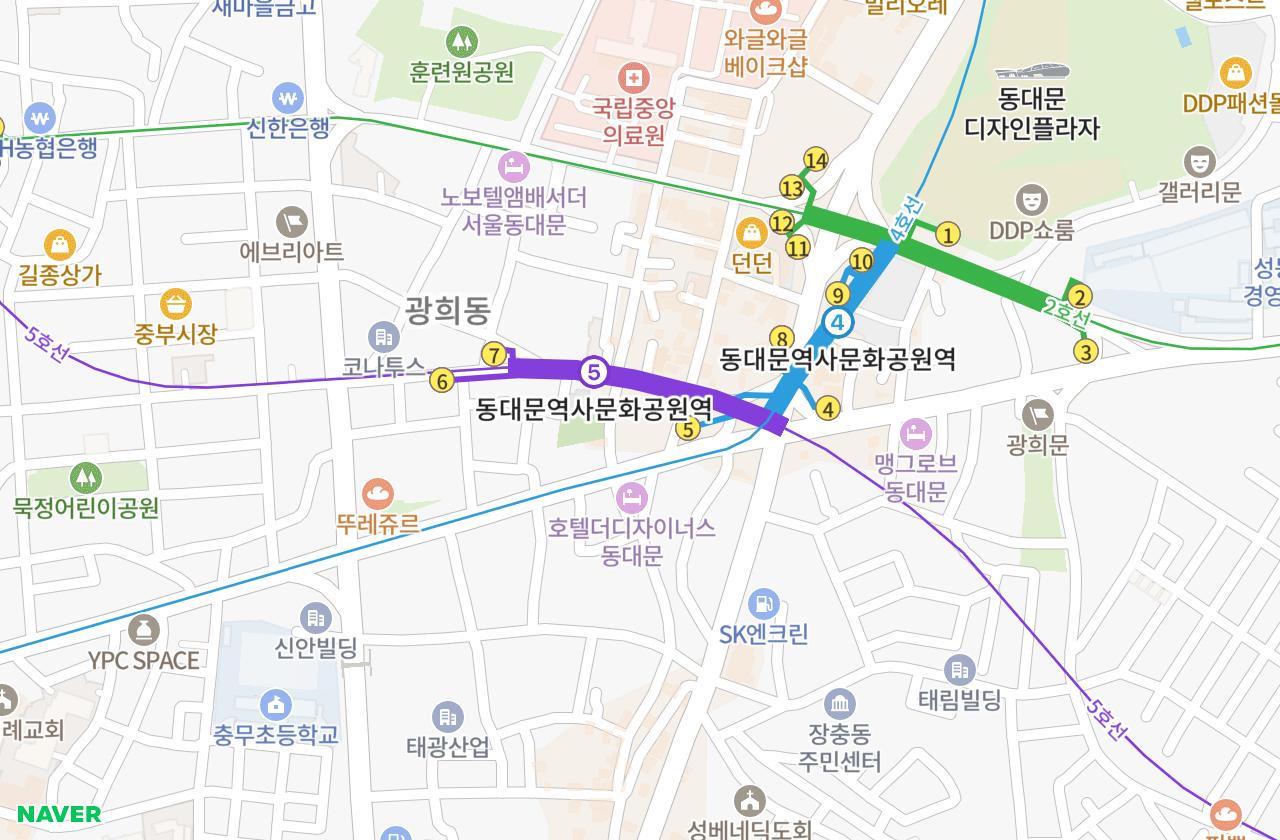 위치 지도